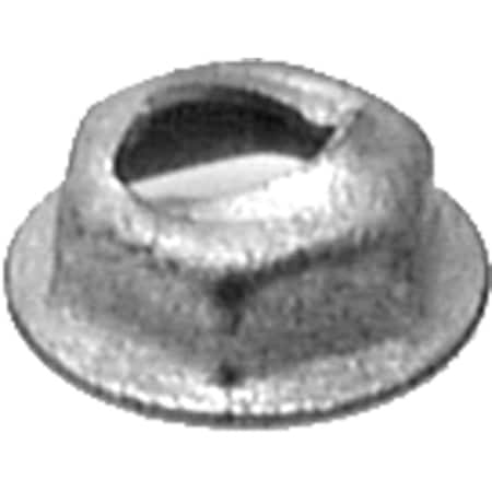 Auveco THREAD CUTTING NUT 3/16 STUD SIZE 1/2 WSHR DIA, 200PK 3404